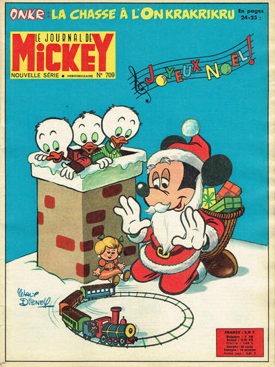 Cover for Le Journal de Mickey (Hachette, 1952 series) #709