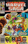 Cover Thumbnail for The Marvel Saga the Official History of the Marvel Universe (1985 series) #17 [Newsstand]