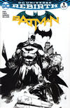 Cover for Batman (DC, 2016 series) #1 [Comic Madness Ed Benes Black and White Cover]