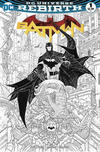 Cover for Batman (DC, 2016 series) #1 [A Shop Called Quest Rafael Grampá Black and White Cover]