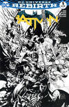 Cover for Batman (DC, 2016 series) #1 [Amazing Comic Con Philip Tan Black and White Cover]