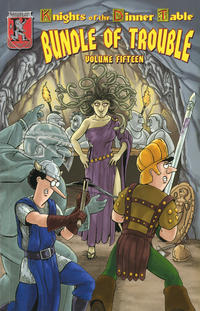 Cover Thumbnail for Knights of the Dinner Table: Bundle of Trouble (Kenzer and Company, 1998 series) #15
