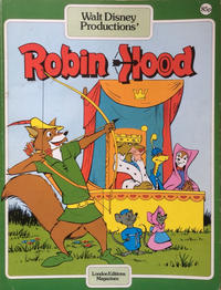 Cover Thumbnail for Walt Disney Productions' Robin Hood (Egmont UK, 1983 series) 