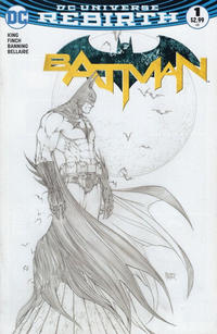 Cover Thumbnail for Batman (DC, 2016 series) #1 [Aspen Comics Michael Turner Sketch Cover]