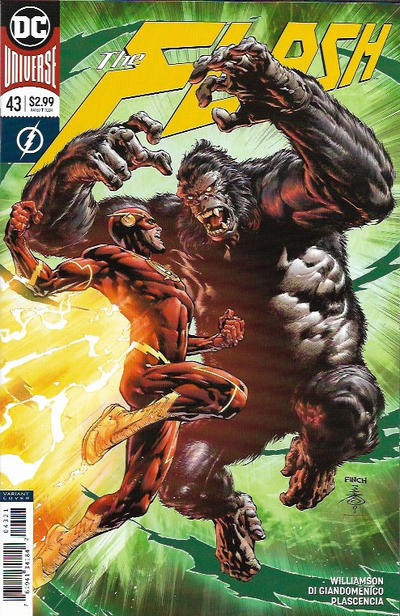 Cover for The Flash (DC, 2016 series) #43 [David Finch & Danny Miki Variant Cover]