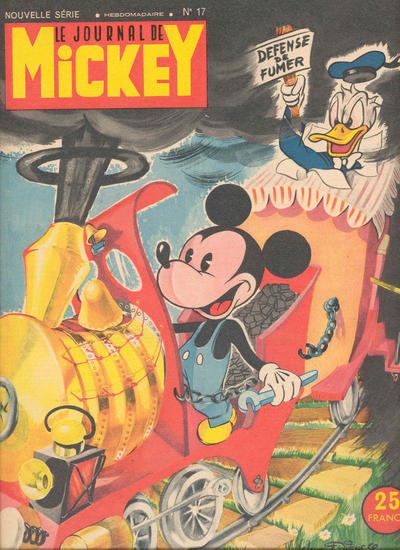 Cover for Le Journal de Mickey (Hachette, 1952 series) #17