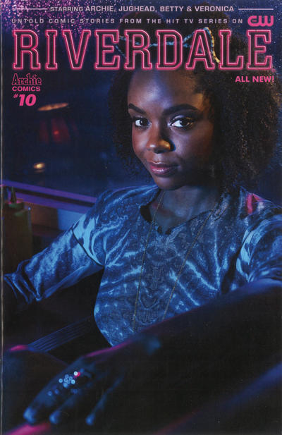 Cover for Riverdale (Archie, 2017 series) #10 [Cover A CW Photo - Josie (Ashleigh Murray)]