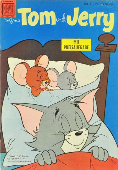 Cover for Tom und Jerry (Tessloff, 1959 series) #5