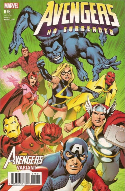 Cover for Avengers (Marvel, 2017 series) #676 [Alan Davis Avengers Variant]