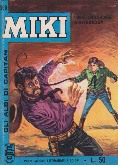 Cover for Gli Albi di Capitan Miki (Casa Editrice Dardo, 1962 series) #360