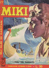 Cover for Gli Albi di Capitan Miki (Casa Editrice Dardo, 1962 series) #27