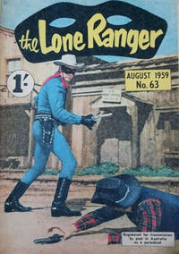 Cover Thumbnail for The Lone Ranger (Consolidated Press, 1954 series) #63