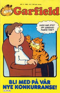 Cover Thumbnail for Garfield (Semic, 1985 series) #5/1985