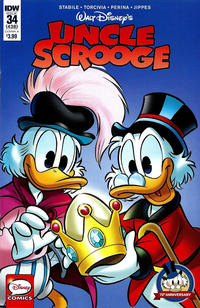 Cover for Uncle Scrooge (IDW, 2015 series) #34 / 438 [Cover A]