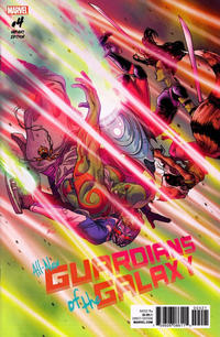 Cover Thumbnail for All-New Guardians of the Galaxy (Marvel, 2017 series) #4 [Incentive Russell Dauterman Variant]