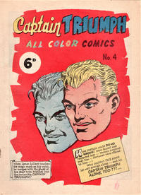 Cover Thumbnail for Captain Triumph Comics (K. G. Murray, 1947 series) #4