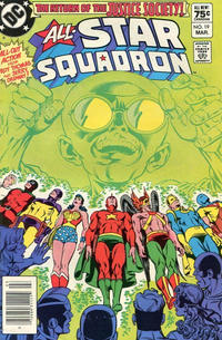 Cover for All-Star Squadron (DC, 1981 series) #19 [Canadian]