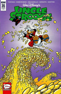 Cover Thumbnail for Uncle Scrooge (IDW, 2015 series) #35 [Retailer Incentive Cover - Michele Mazzon Variant Art]