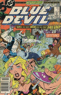 Cover Thumbnail for Blue Devil (DC, 1984 series) #17 [Canadian]