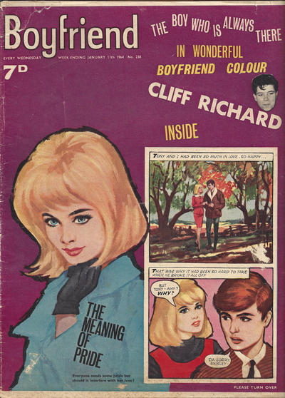 Cover for Boyfriend (City Magazines, 1959 series) #238