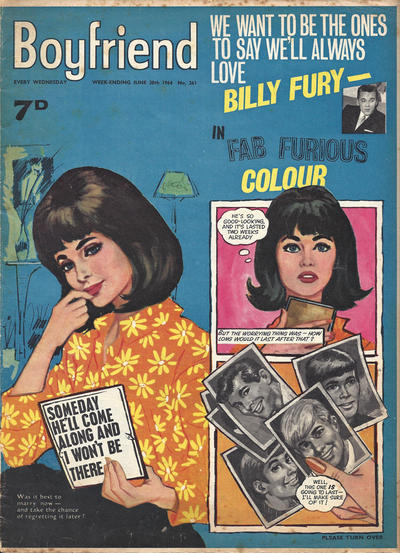 Cover for Boyfriend (City Magazines, 1959 series) #261