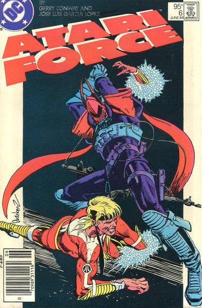 Cover for Atari Force (DC, 1984 series) #6 [Canadian]