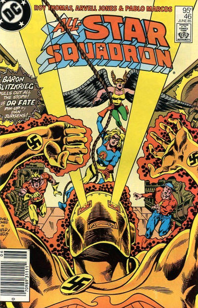 Cover for All-Star Squadron (DC, 1981 series) #46 [Canadian]
