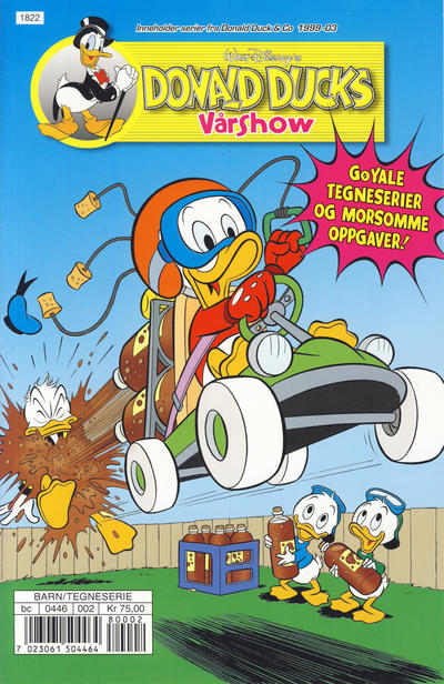 Cover for Donald Ducks Show (Hjemmet / Egmont, 1957 series) #[196] - Vårshow 2018