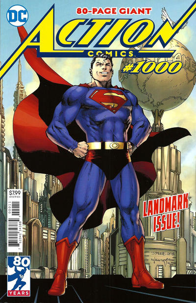 Cover for Action Comics (DC, 2011 series) #1000