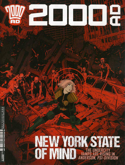 Cover for 2000 AD (Rebellion, 2001 series) #2077