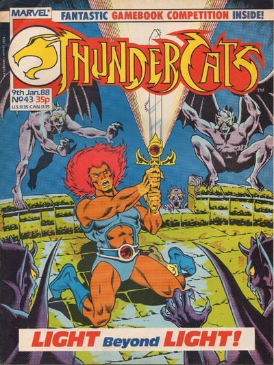 Cover for ThunderCats (Marvel UK, 1987 series) #43