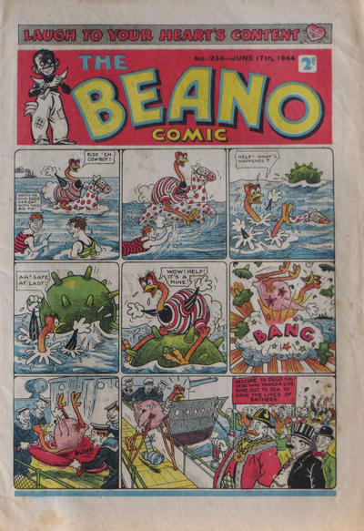 Cover for The Beano Comic (D.C. Thomson, 1938 series) #234