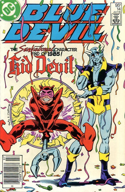 Cover for Blue Devil (DC, 1984 series) #14 [Canadian]