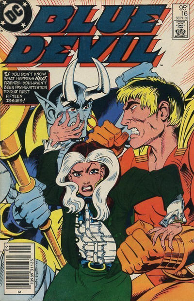 Cover for Blue Devil (DC, 1984 series) #16 [Canadian]