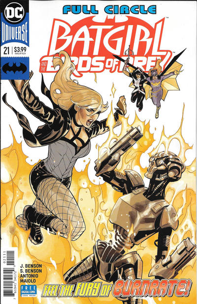 Cover for Batgirl & the Birds of Prey (DC, 2016 series) #21 [Terry Dodson / Rachel Dodson Cover]