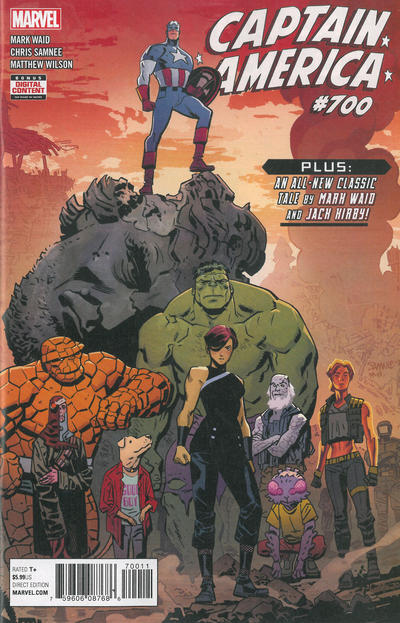 Cover for Captain America (Marvel, 2017 series) #700 [Standard Cover]