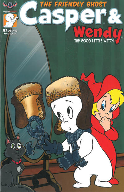 Cover for Casper & Wendy (American Mythology Productions, 2018 series) #1 [Cover A Jenni Gregory]