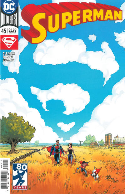 Cover for Superman (DC, 2016 series) #45