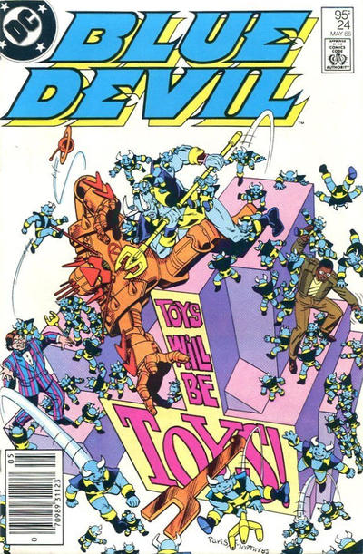 Cover for Blue Devil (DC, 1984 series) #24 [Canadian]