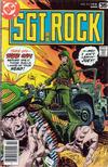 Cover for Sgt. Rock (DC, 1977 series) #313