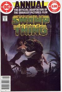 Cover Thumbnail for The Saga of Swamp Thing Annual (DC, 1982 series) #1 [Newsstand]
