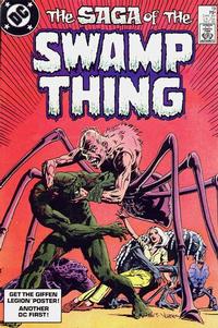 Cover Thumbnail for The Saga of Swamp Thing (DC, 1982 series) #19 [Direct]