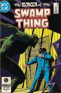 Cover Thumbnail for The Saga of Swamp Thing (DC, 1982 series) #21 [Direct]
