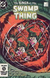 Cover for The Saga of Swamp Thing (DC, 1982 series) #29 [Direct]