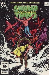 Cover for The Saga of Swamp Thing (DC, 1982 series) #31 [Direct]