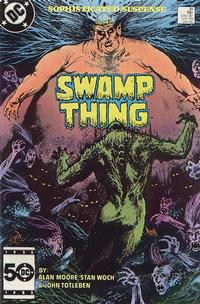 Cover Thumbnail for The Saga of Swamp Thing (DC, 1982 series) #38 [Direct]