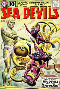 Cover for Sea Devils (DC, 1961 series) #1