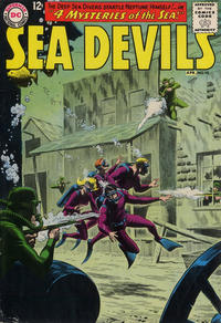 Cover Thumbnail for Sea Devils (DC, 1961 series) #10