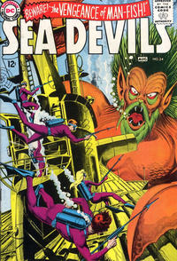 Cover Thumbnail for Sea Devils (DC, 1961 series) #24