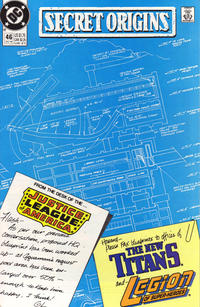Cover for Secret Origins (DC, 1986 series) #46 [Direct]